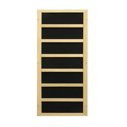 Maxxus 2-Person Full Spectrum Infrared Sauna Premium Canadian Red Cedar with Elegant Golden Design  MX-M206-01-FS CED