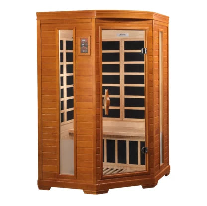Dynamic Heming Elite 2-person Ultra Low EMF FAR Infrared Sauna (Canadian Hemlock)
