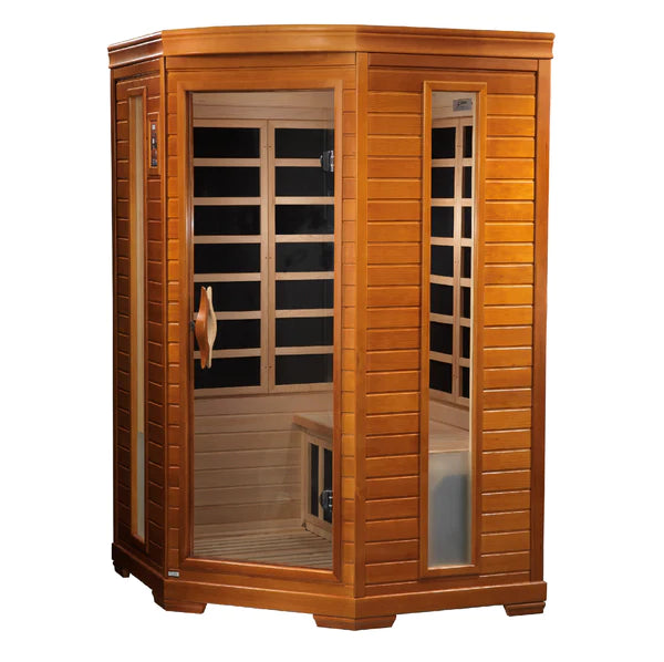 Dynamic Heming Elite 2-person Ultra Low EMF FAR Infrared Sauna (Canadian Hemlock)
