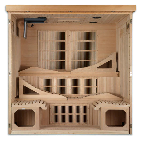 Golden Designs 6-person Near Zero EMF FAR Infrared Sauna (Canadian Hemlock)