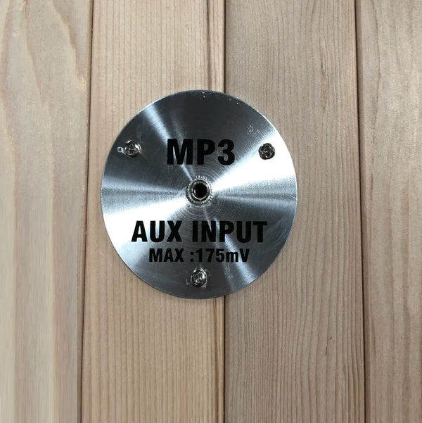 Maxxus 2-Person Full Spectrum Infrared Sauna Premium Canadian Red Cedar with Elegant Golden Design  MX-M206-01-FS CED