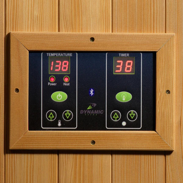 Dynamic Gracia 2-person Low EMF FAR Infrared Sauna