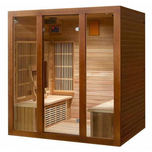 SUNRAY - Roslyn 4-Person Indoor Infrared Sauna