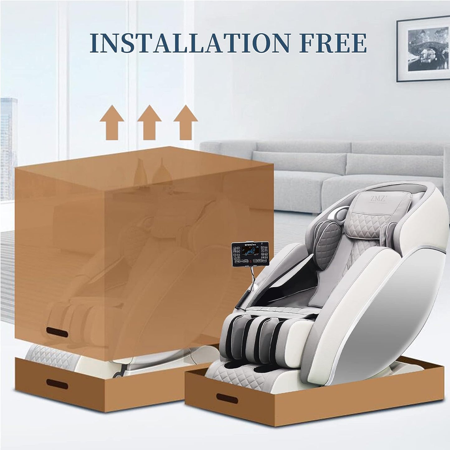 4D Massage Chair Zero Gravity Full Body, Auto Massage