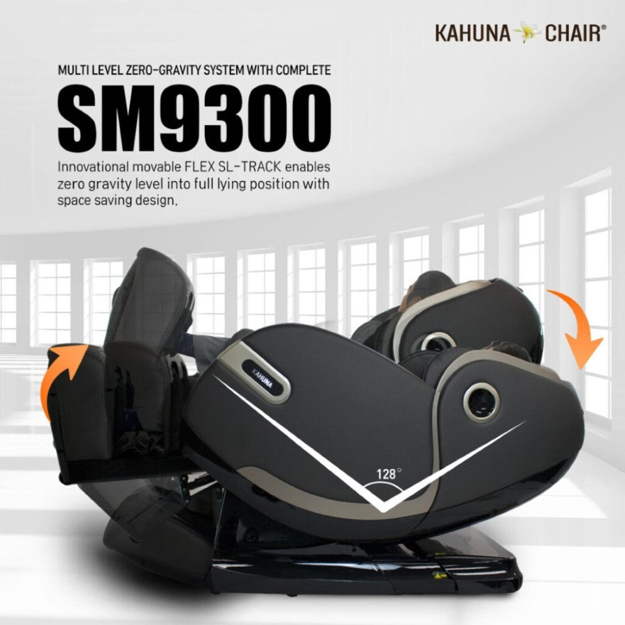 Kahuna Massage Chair Kahuna 4D+@ Dual Air Float Flex HSL-track with Infrared heating SM-9300