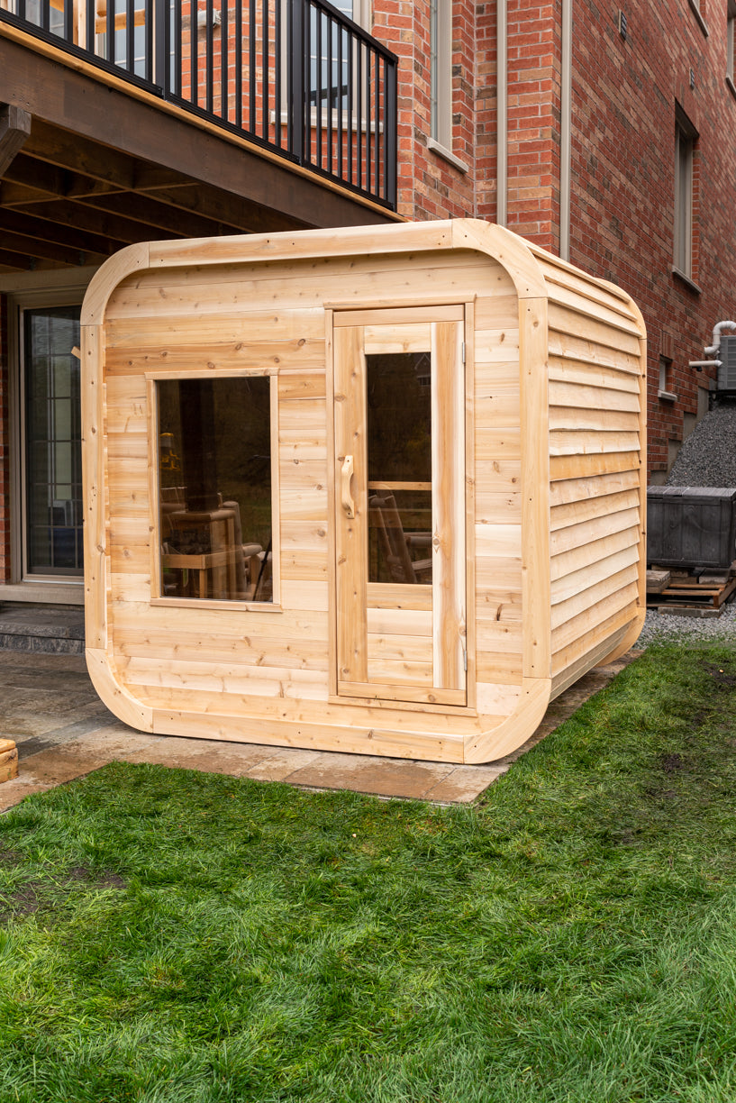 Dundalk Leisurecraft Canadian Timber 4 Person Luna Sauna