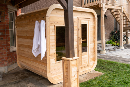 Dundalk Leisurecraft Canadian Timber 4 Person Luna Sauna