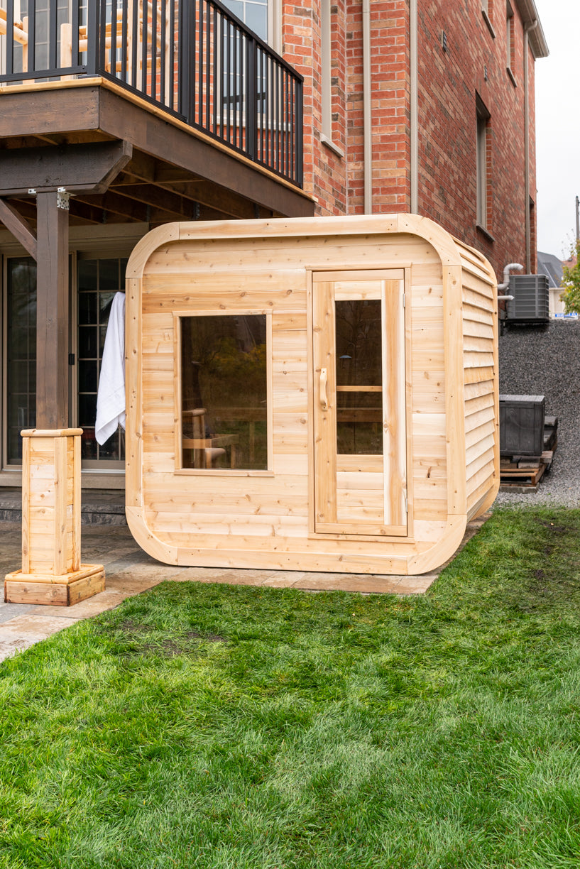 Dundalk Leisurecraft Canadian Timber 4 Person Luna Sauna