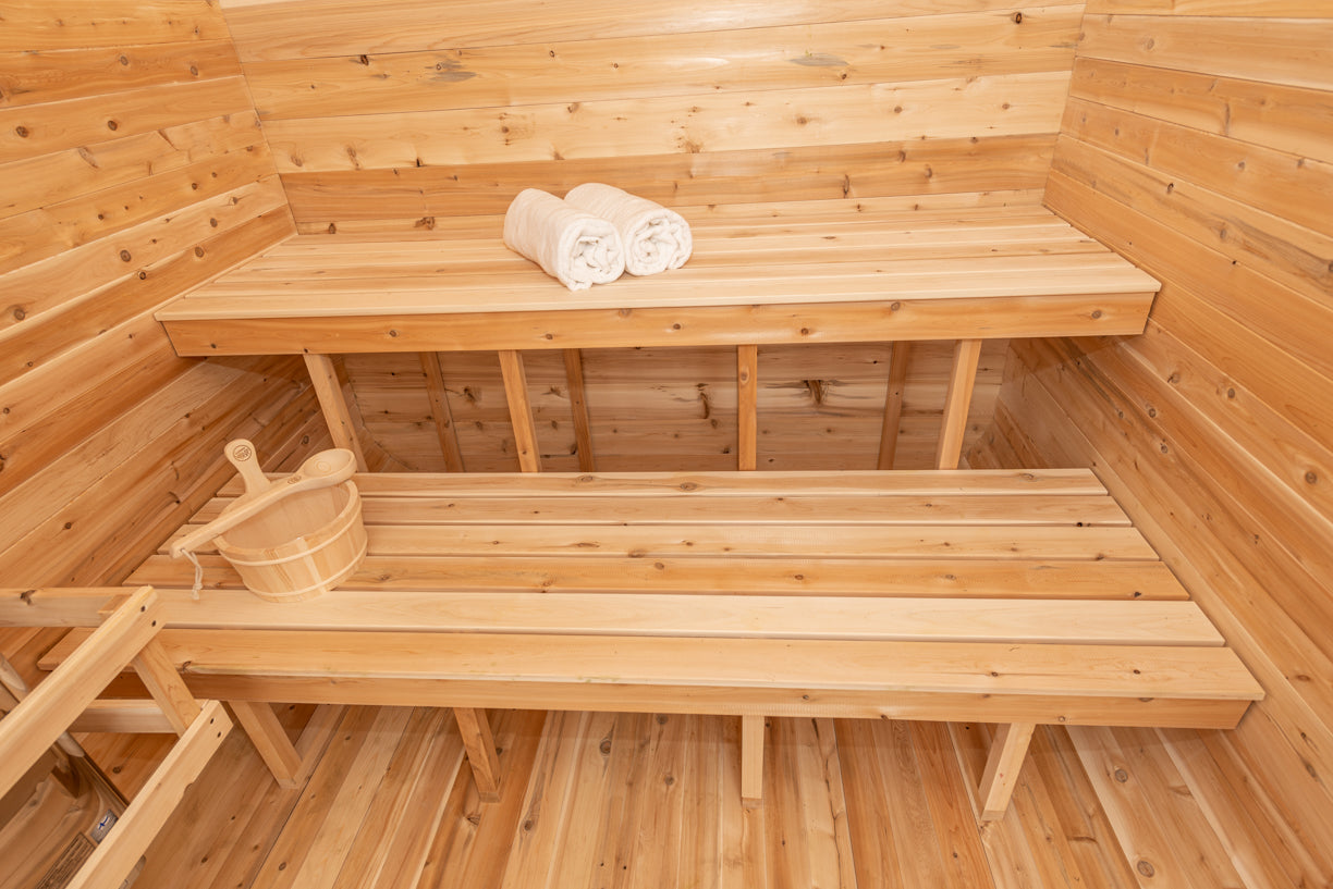 Dundalk Leisurecraft Canadian Timber 4 Person Luna Sauna