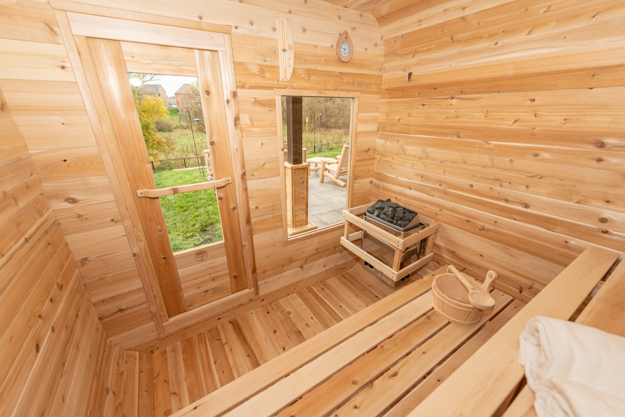 Dundalk Leisurecraft Canadian Timber 4 Person Luna Sauna