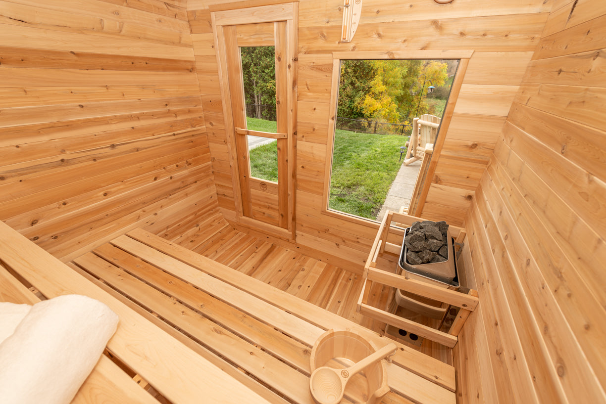 Dundalk Leisurecraft Canadian Timber 4 Person Luna Sauna