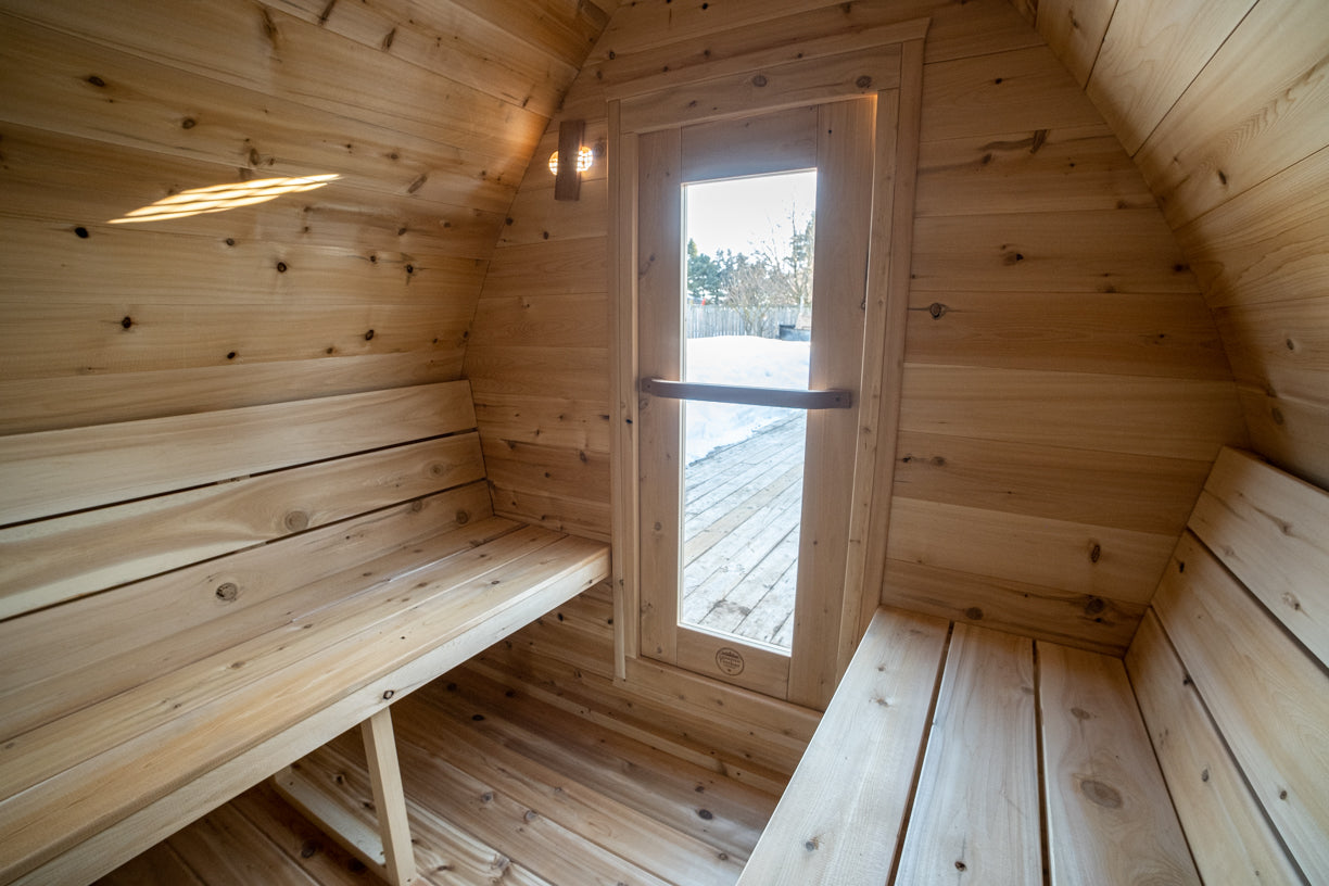 Dundalk Leisurecraft Canadian Timber MiniPOD 4 Person Sauna