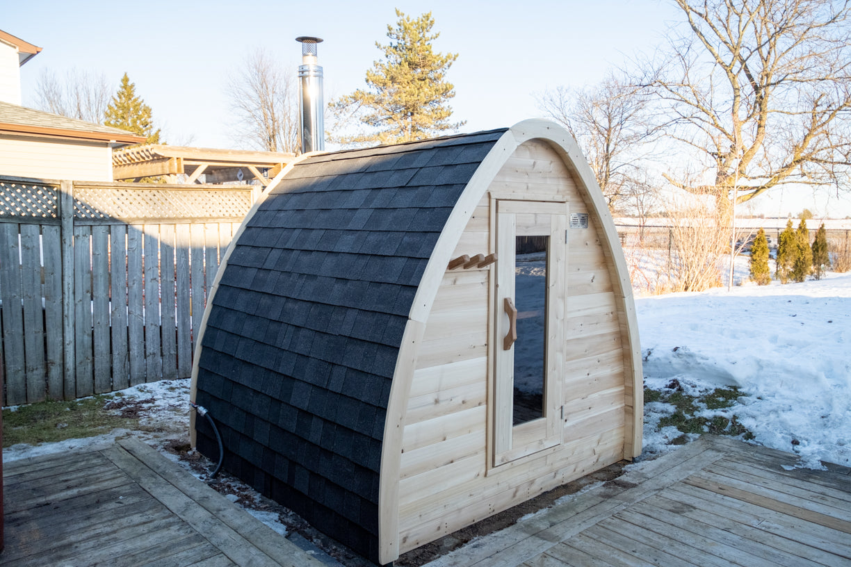 Dundalk Leisurecraft Canadian Timber MiniPOD 4 Person Sauna