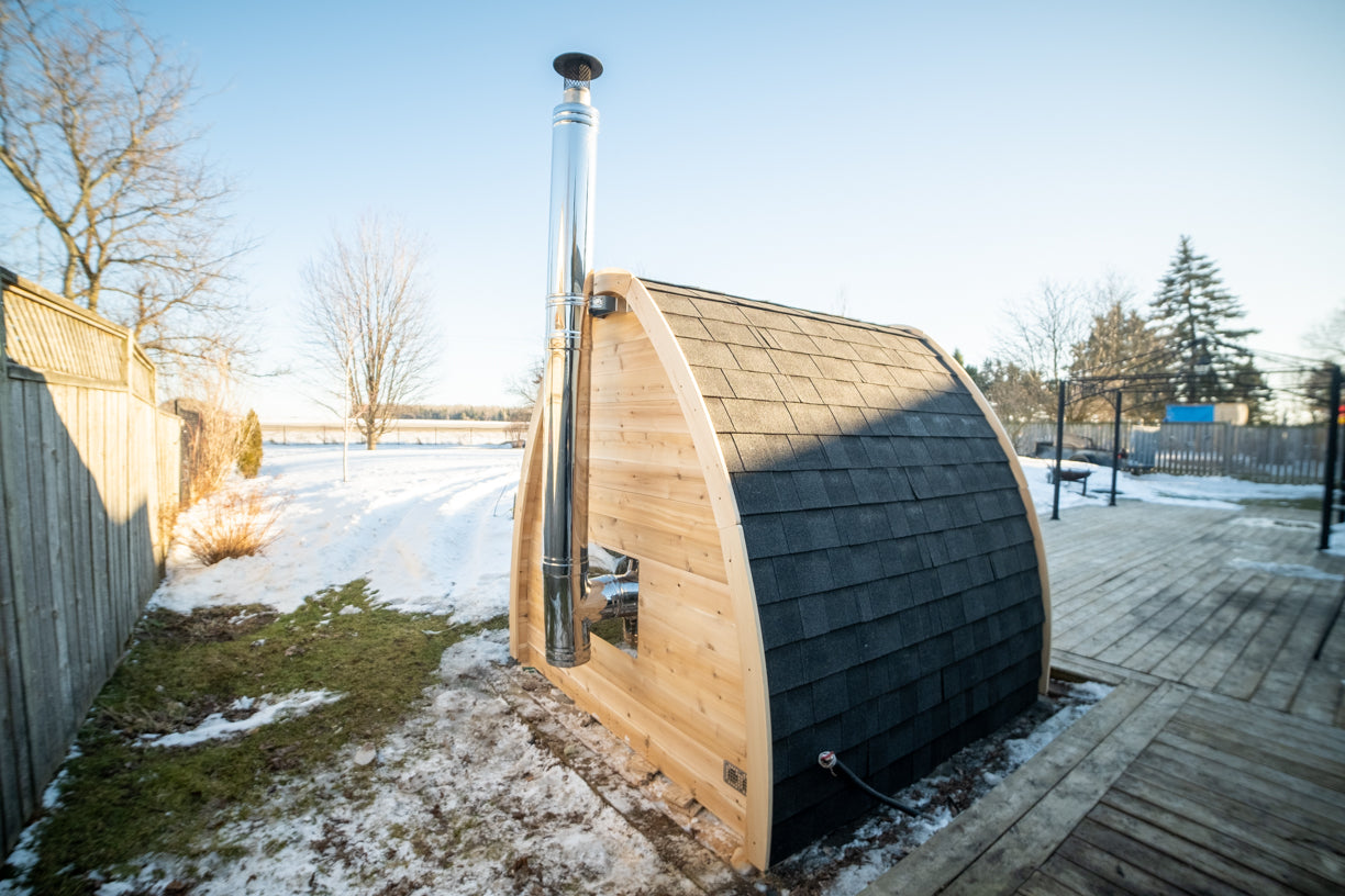 Dundalk Leisurecraft Canadian Timber MiniPOD 4 Person Sauna