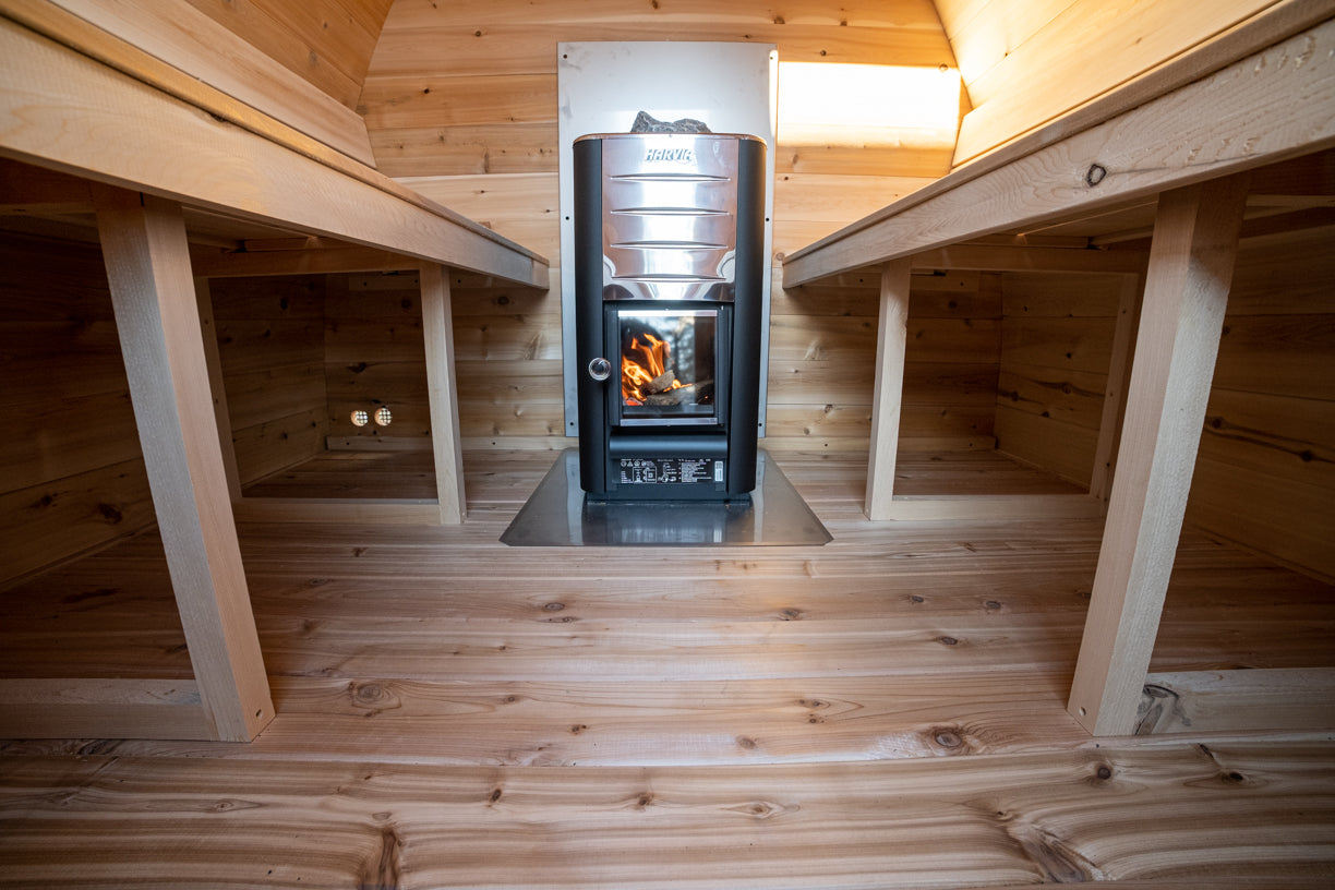 Dundalk Leisurecraft Canadian Timber MiniPOD 4 Person Sauna