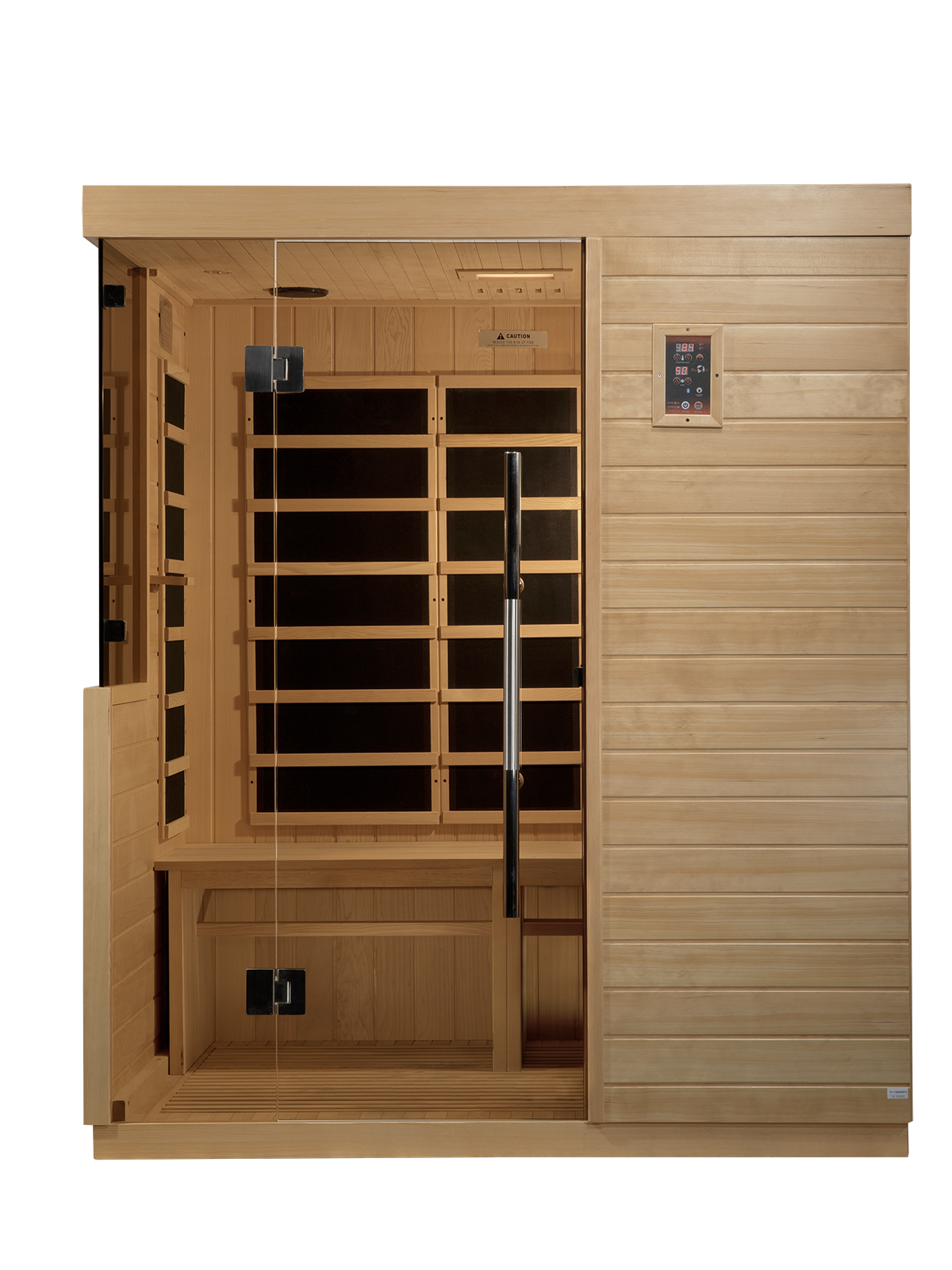 Dynamic Bilbao 3-person Ultra Low EMF FAR Infrared Sauna