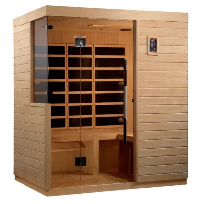 Dynamic Bilbao 3-person Ultra Low EMF FAR Infrared Sauna