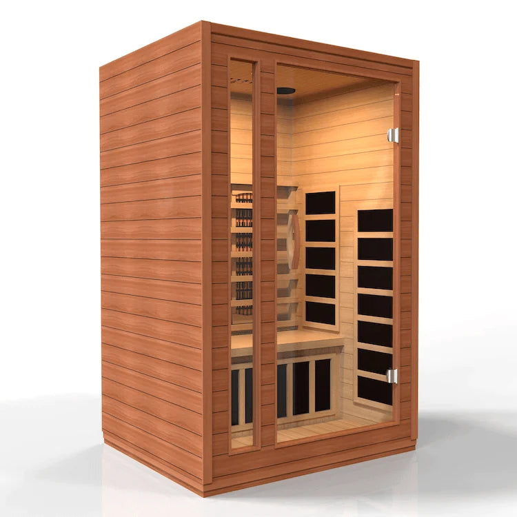 Dynamic Cordoba 2-Person Near Zero EMF Full Spectrum Sauna