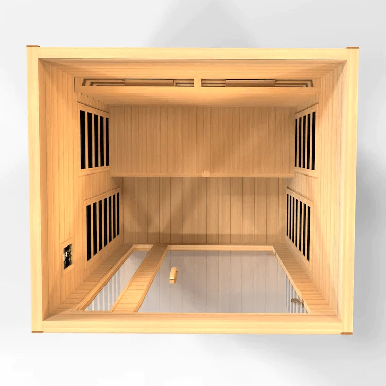 Dynamic Cordoba 2-Person Near Zero EMF Full Spectrum Sauna