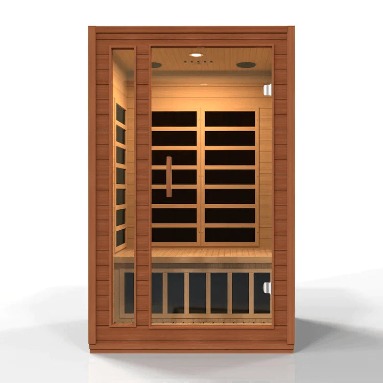 Dynamic Cordoba 2-person Low EMF FAR Infrared Sauna