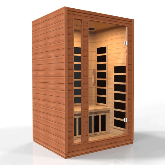 Dynamic Cordoba 2-person Low EMF FAR Infrared Sauna