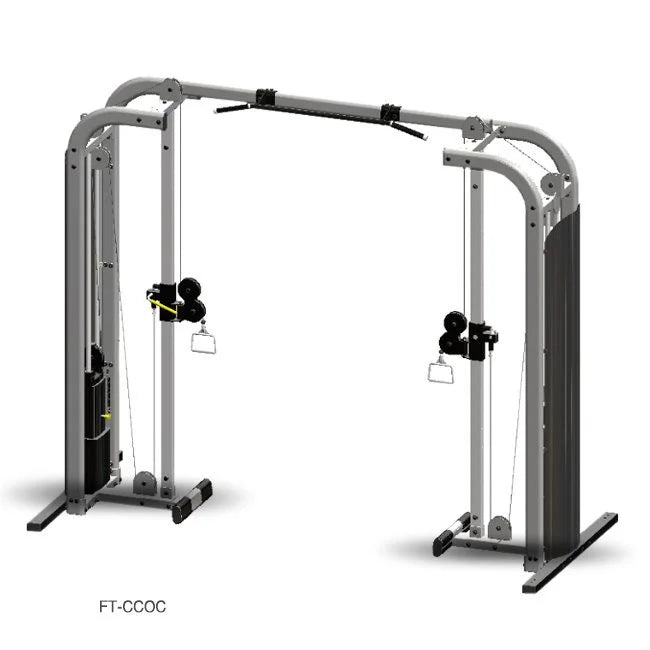 Inflight Fitness Commercial Cable Crossover Machine – Dual Adjustable Pulley System for Full-Body Functional Training