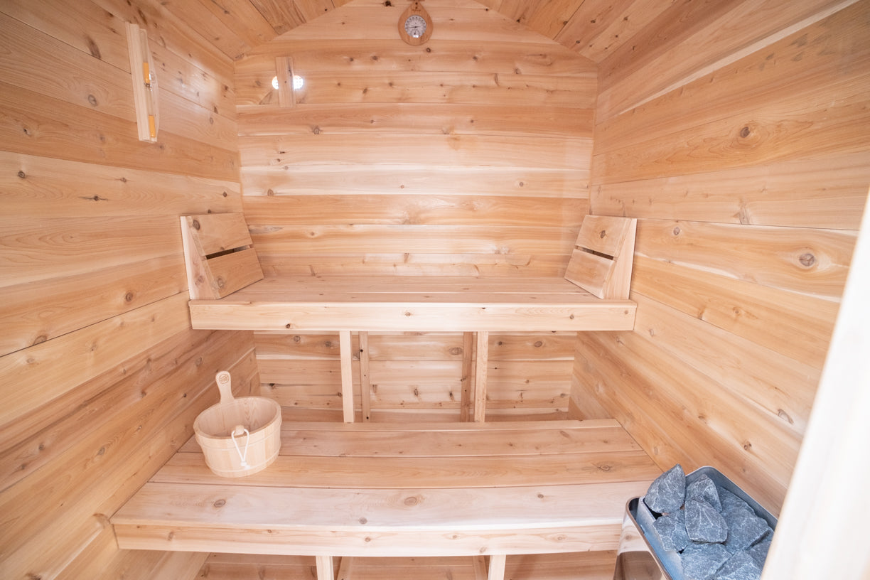 Dundalk Leisurecraft Canadian Timber 3 Person Granby Cabin Sauna