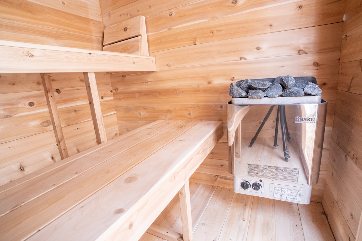 Dundalk Leisurecraft Canadian Timber 3 Person Granby Cabin Sauna