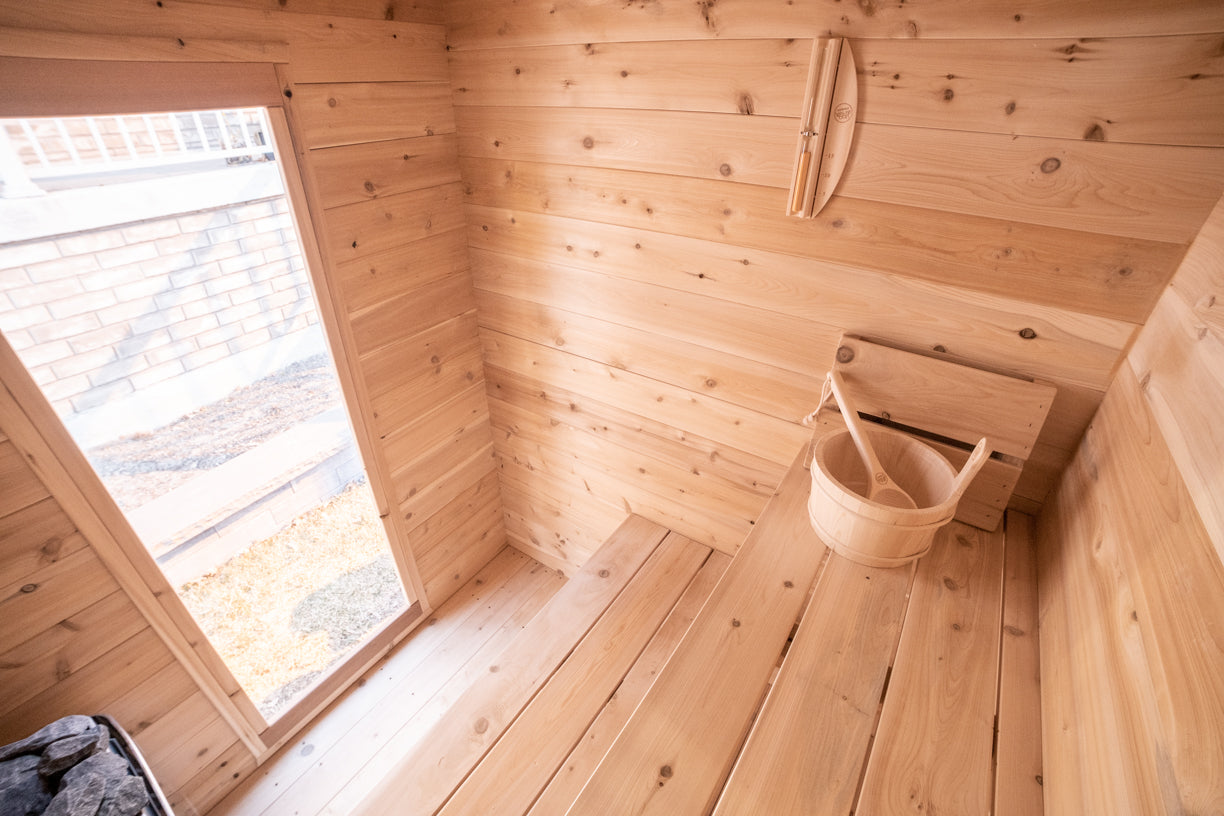 Dundalk Leisurecraft Canadian Timber 3 Person Granby Cabin Sauna