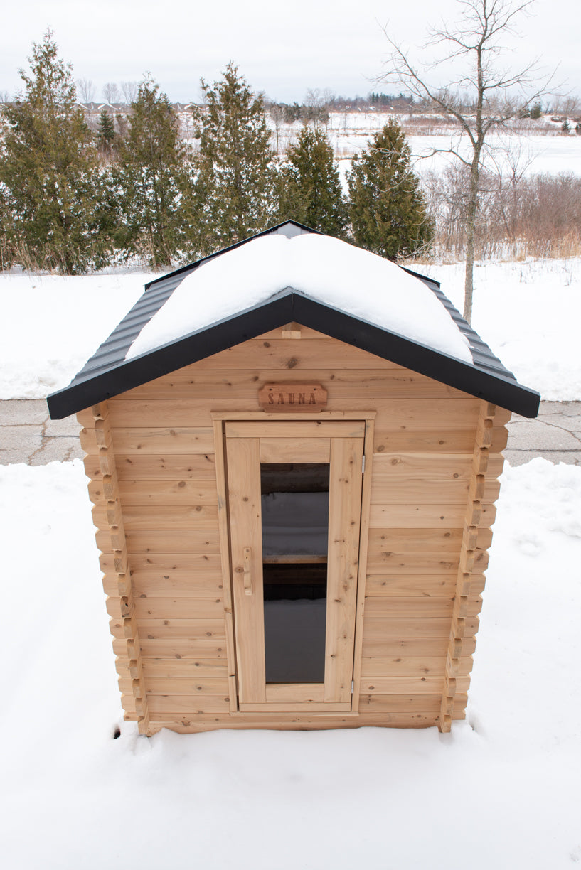 Dundalk Leisurecraft Canadian Timber 3 Person Granby Cabin Sauna