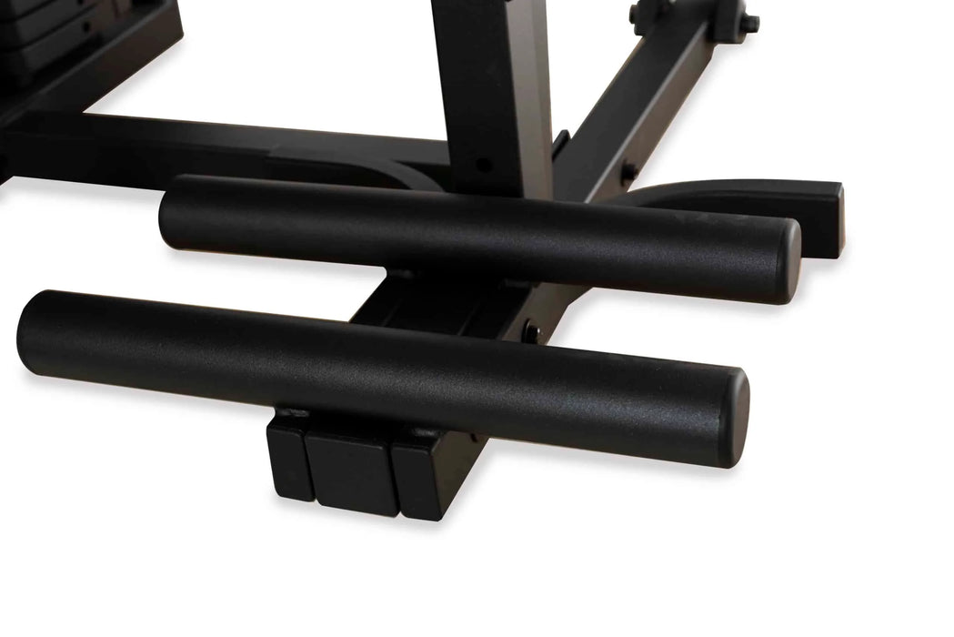 Inflight Fitness Multi Ab/Back Machine Dual Function, 200 lb Weight Stack with Shrouds