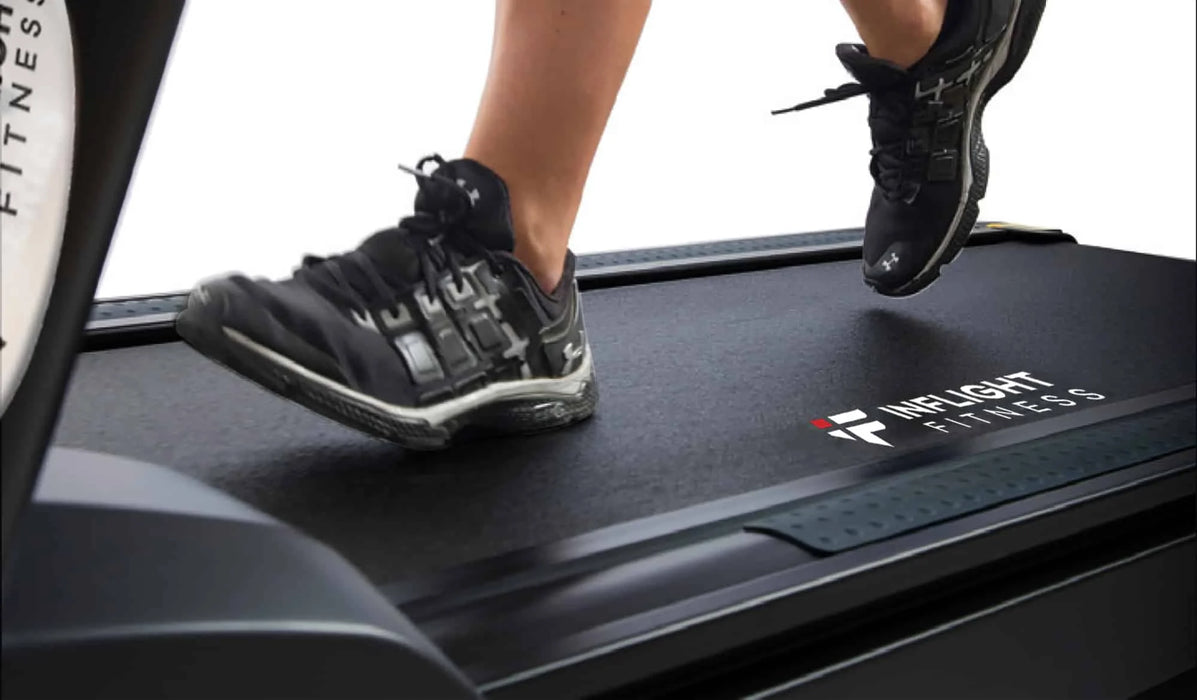 Inflight Fitness M6 Treadmill 3.5 HP AC Motor, LED Display, 60"x20" Lubricant Infused Running Belt, Commercial Grade Design