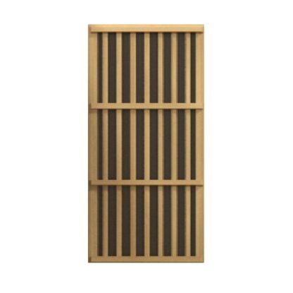 Maxxus 3 Person Corner Near Zero EMF FAR Infrared Sauna Premium Canadian Hemlock MX-K356-01-ZF