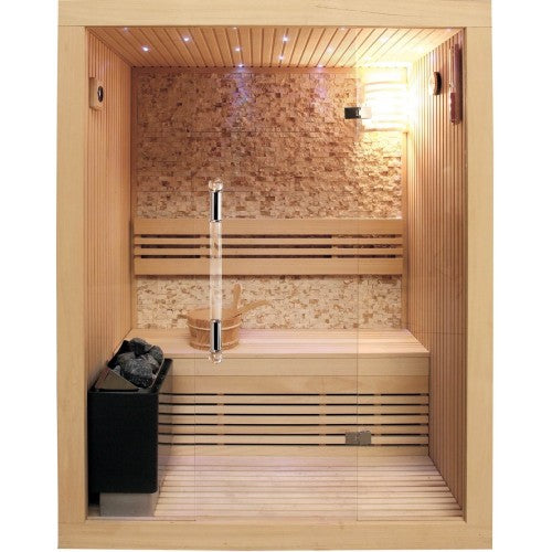 SUNRAY - Rockledge 2-Person Indoor Traditional Sauna