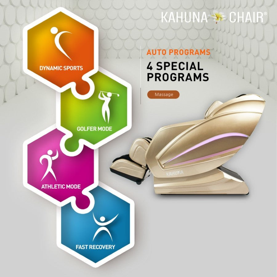 Kahuna Massage Chair Exquisite Rhythmic HSL-Track Kahuna Massage Chair, HM-Kappa Gold